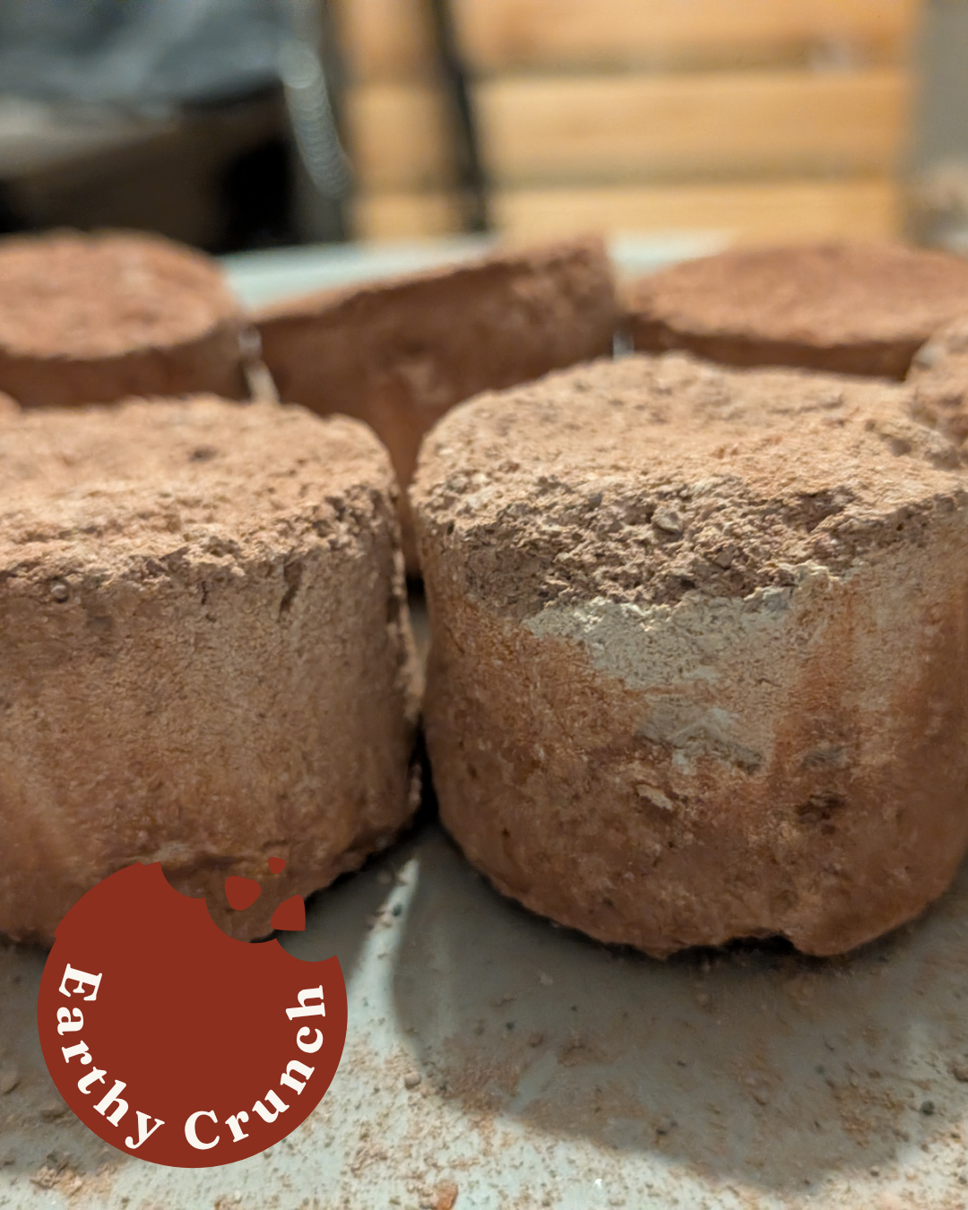 Mars Pucks - Very Earthy layered treats (Edible Clay Treats)