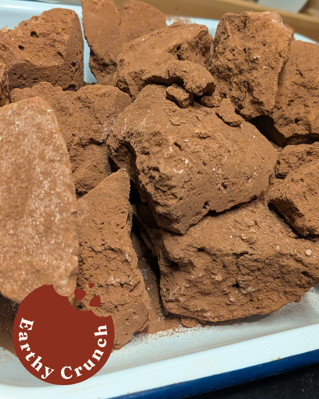 Mexican Panela Clay – Terrón Panela – Large Deep Red Clay Chunks (Edible Clay)