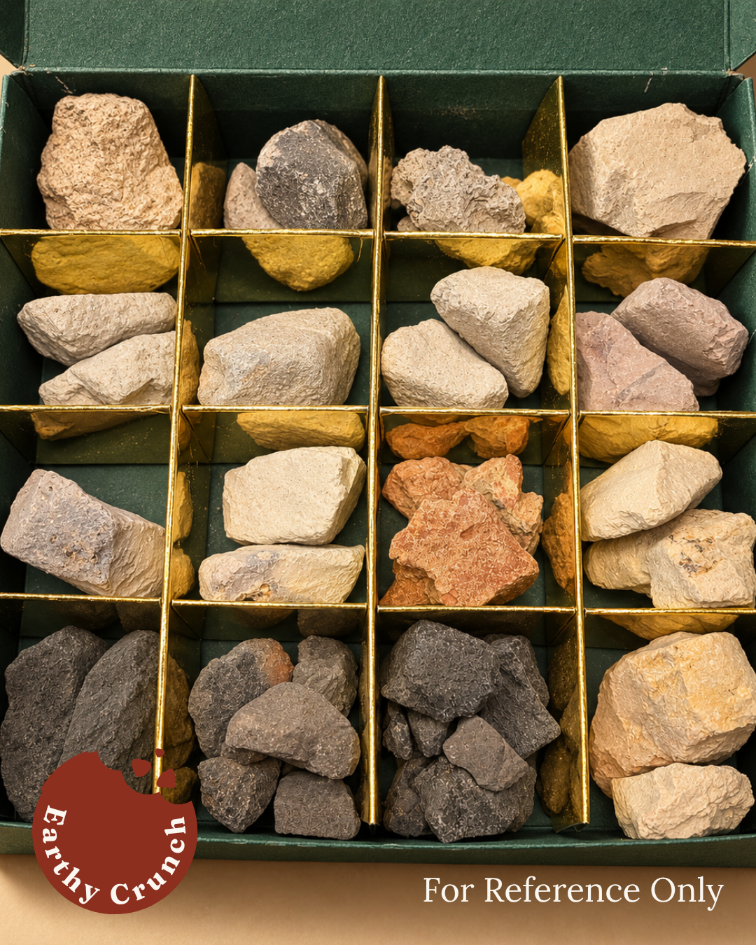 Indian Clays Discovery Set – 16-Piece Assorted Indian Clay Sampler (Edible Clay Sampler)