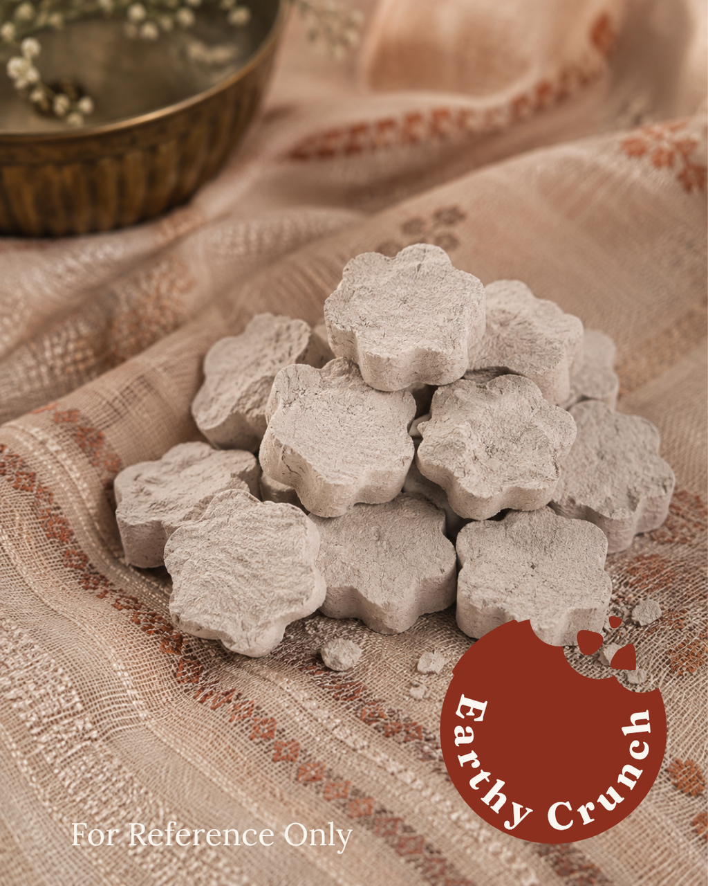 Cement Cookies - Friandises indiennes à base d'argile de ciment