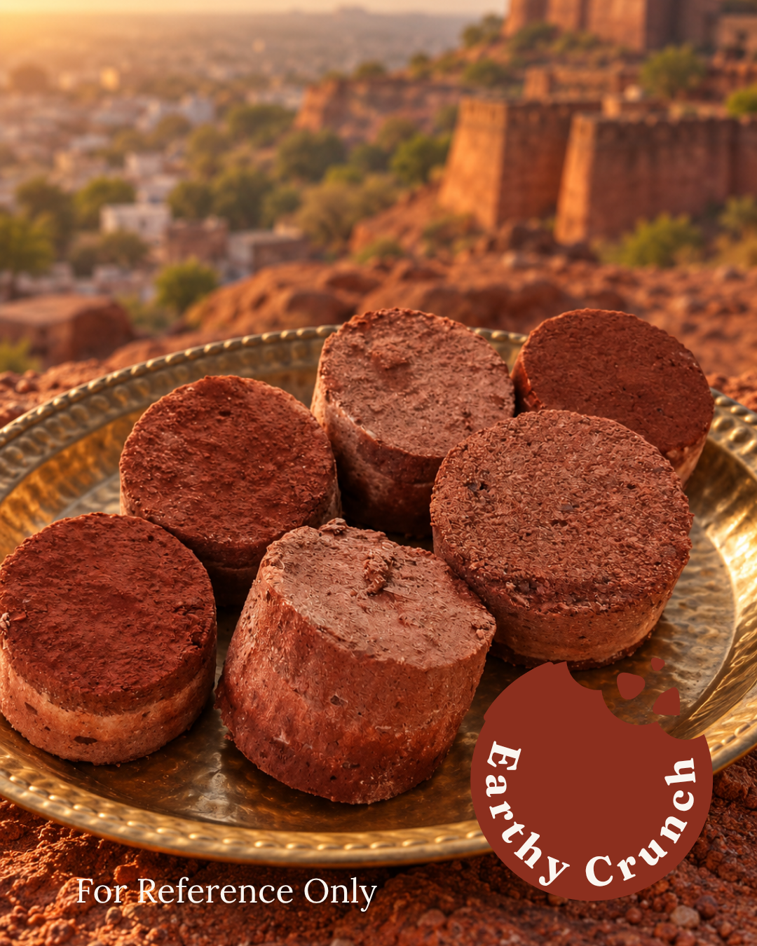 Mars Pucks - Very Earthy layered treats (Edible Clay Treats)