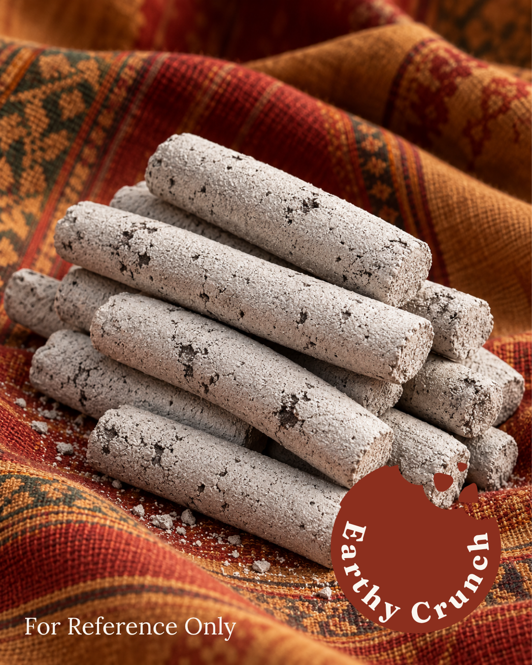 Bâtonnets Fumé de Rose Clay – Friandises à l'argile indienne légèrement fumée