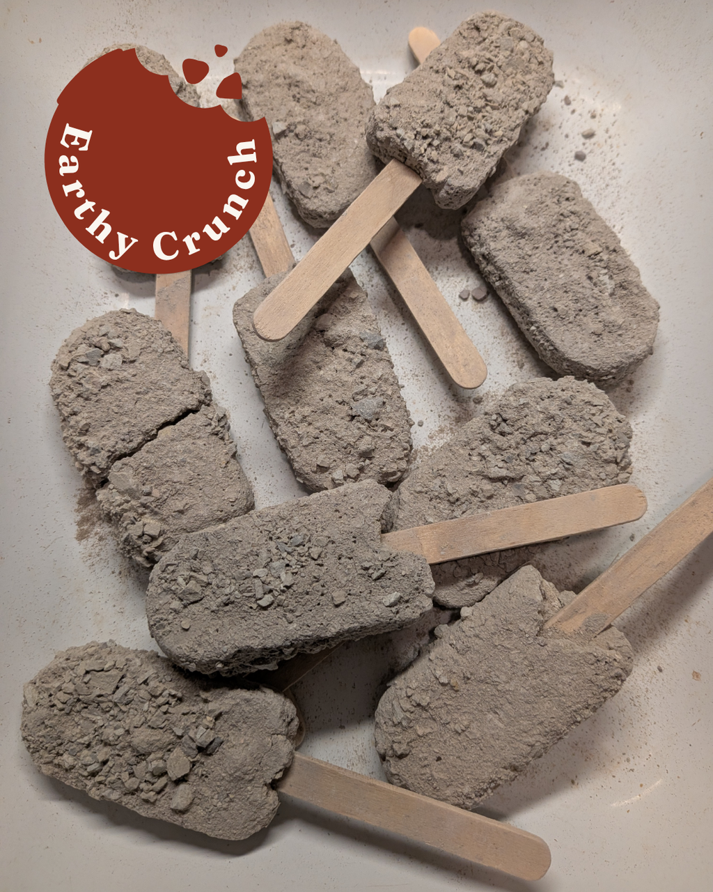 "All-Greys" - Exclusive to ECUK - Edible cementy clay treats and pops