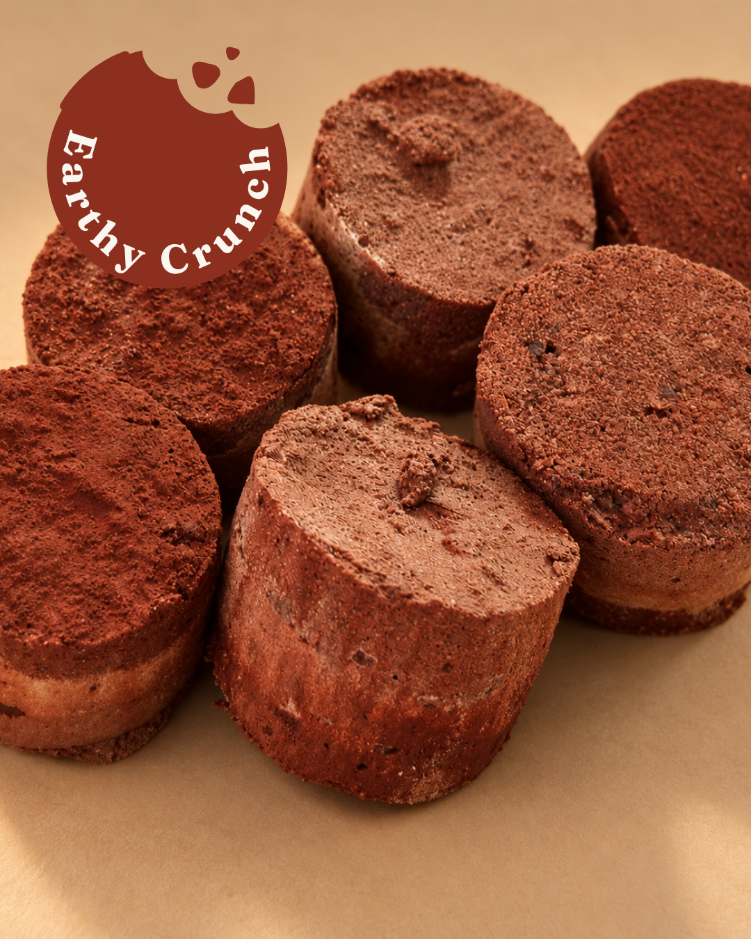 Mars Pucks - Very Earthy layered treats (Edible Clay Treats)