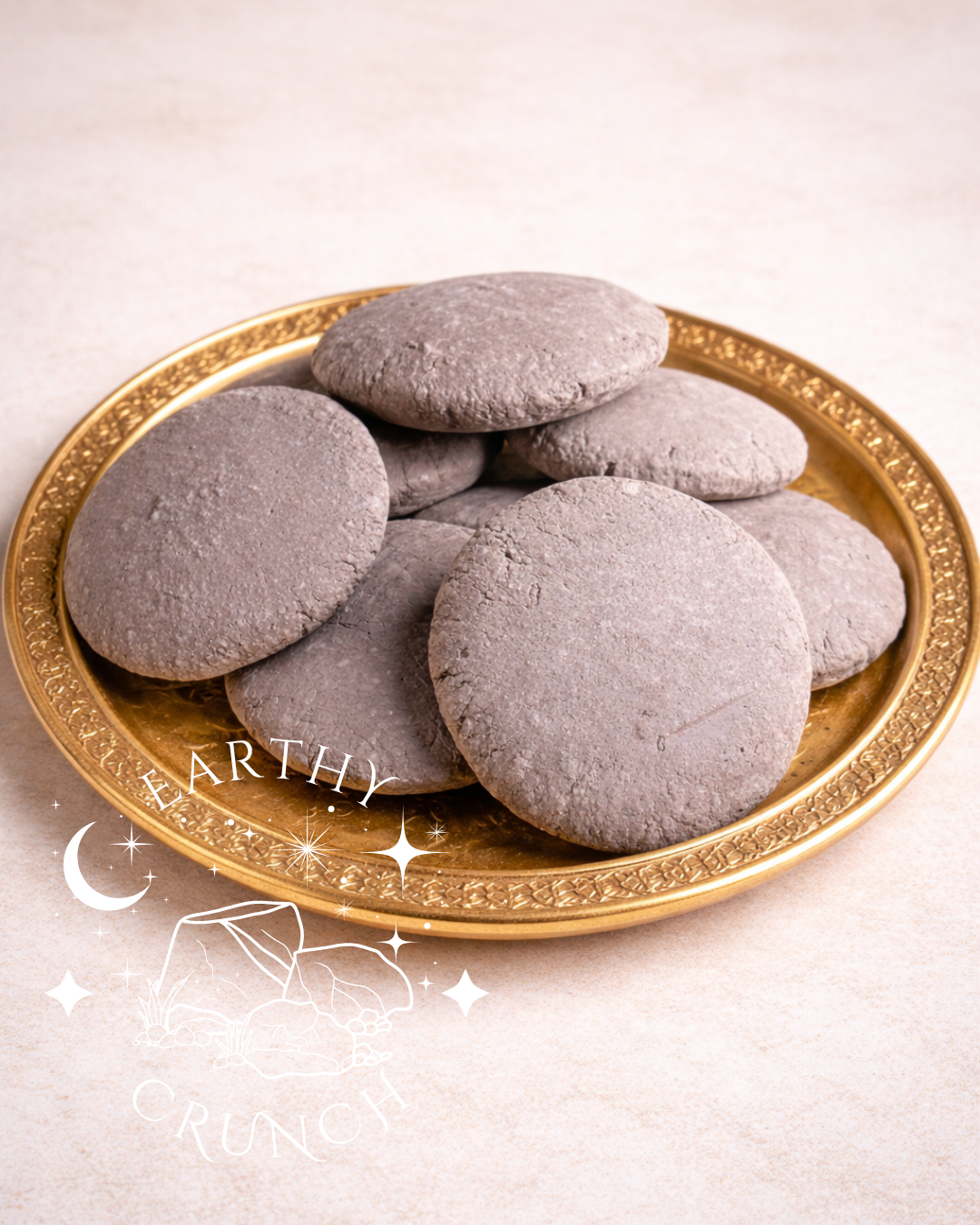 Lavi's King Cookies - Cementy, nutty Indian clay treats