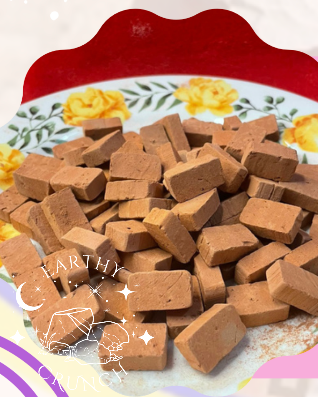 Mini Claypot Bricks - Mini Ladrillos crujientes - Colombian Terracotta