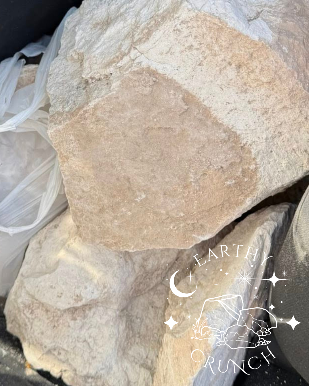 First Snow - Hand-foraged American kaolin clay