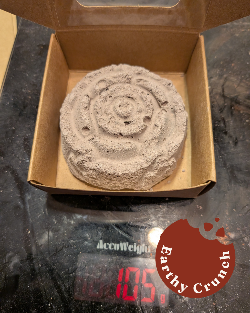 „Ring a Ring o' XL Roses“ – Rosenförmiger Leckerbissen aus Rosen-Kitt (Essbarer Kitt für Pica oder Geophagie)