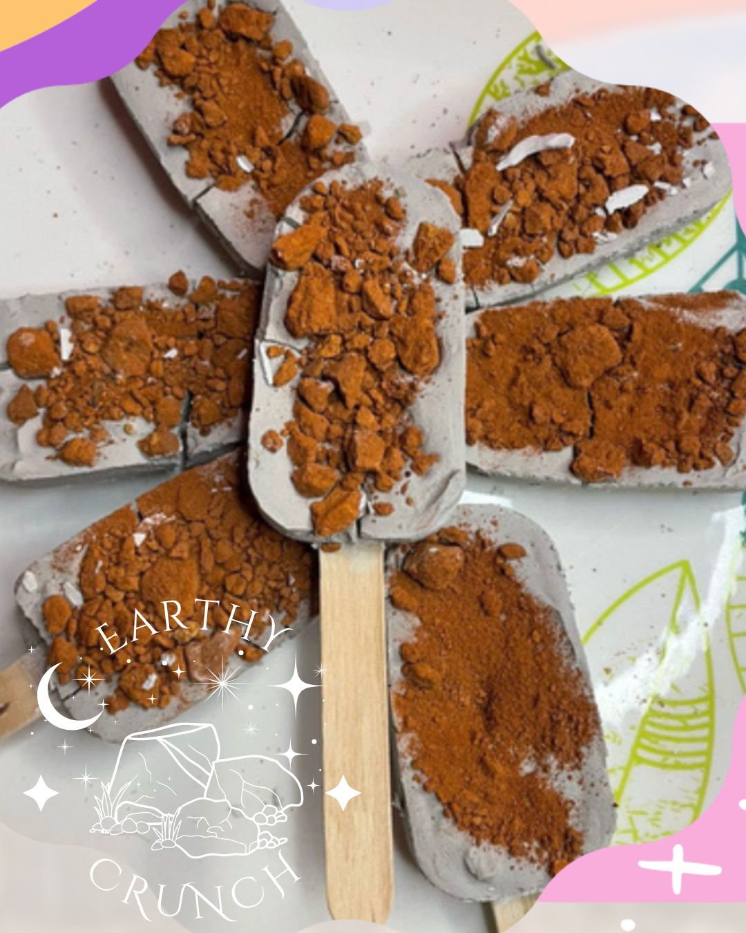 Chocolate Kaolin Popsicle - Paletitas Chococaolin - Colombian Clay treats