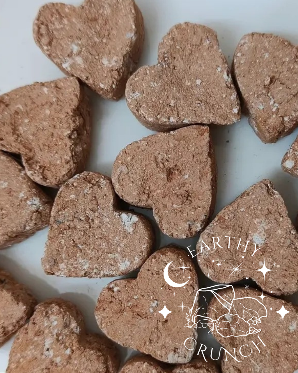 Rustic Hearts - Indian Terracotta and Chalk treats