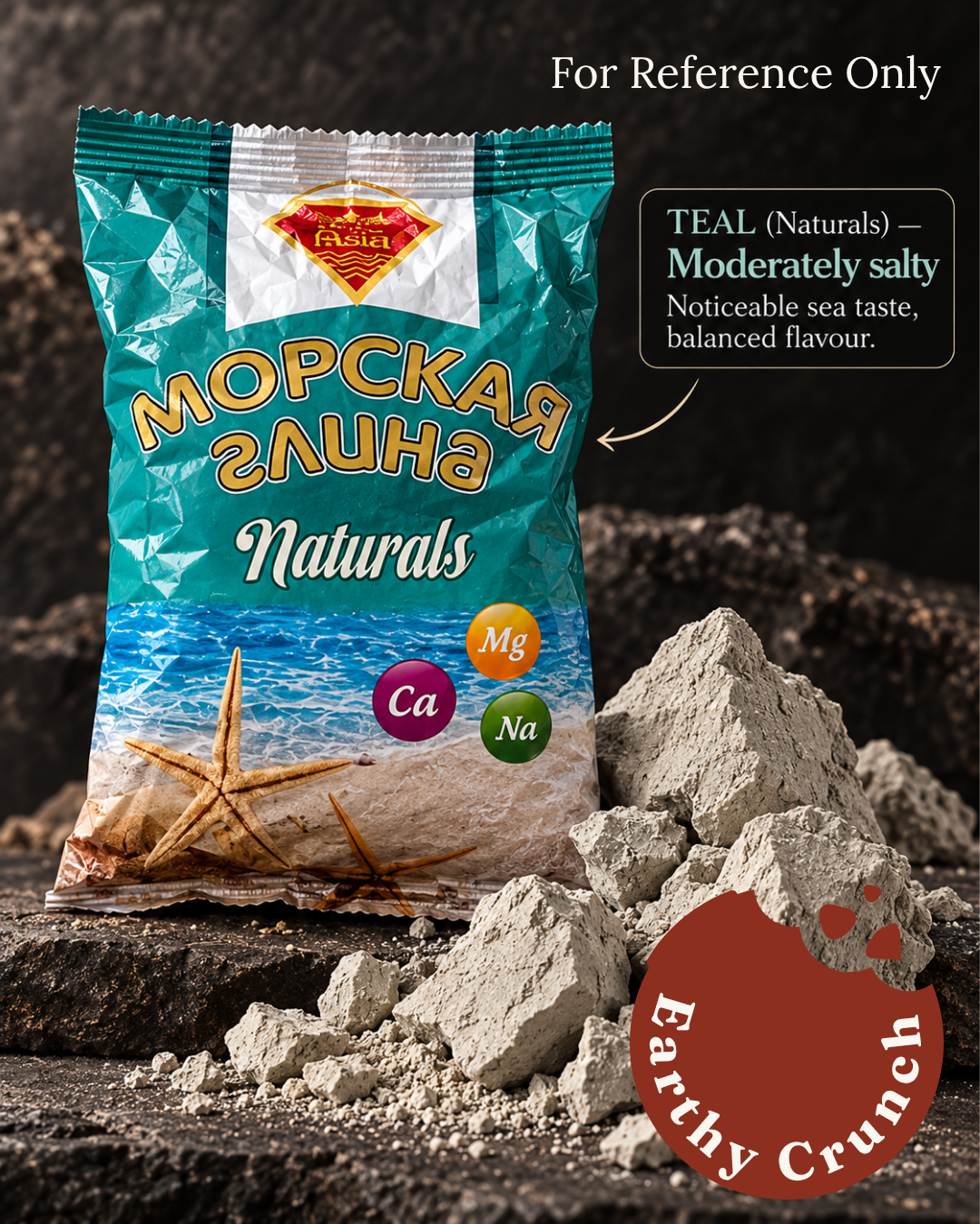 Uzbek Clay – Soft, Light and Salty, Popular Brand Picked at Random (Edible Clay)
