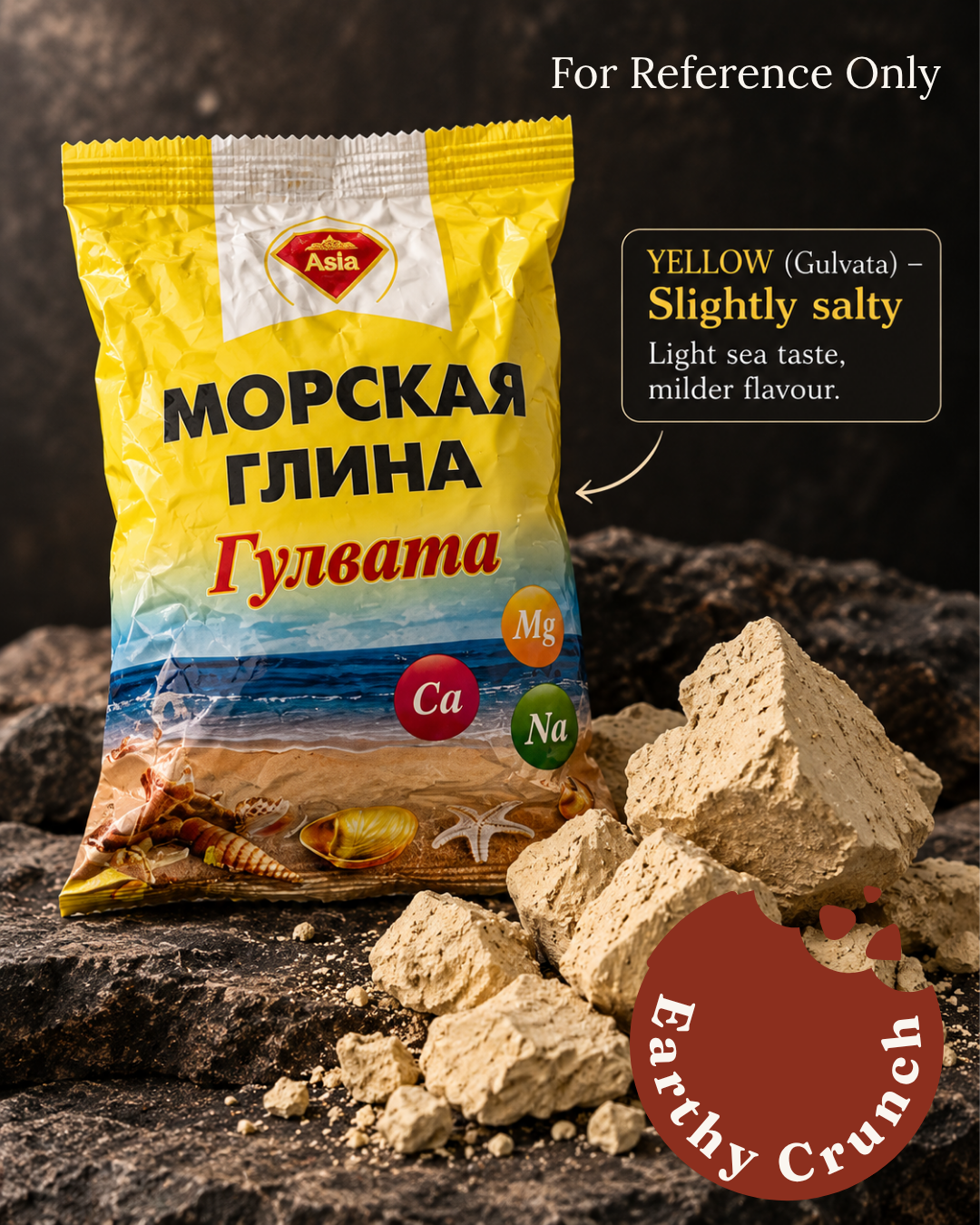 Uzbek Clay – Soft, Light and Salty, Popular Brand Picked at Random (Edible Clay)