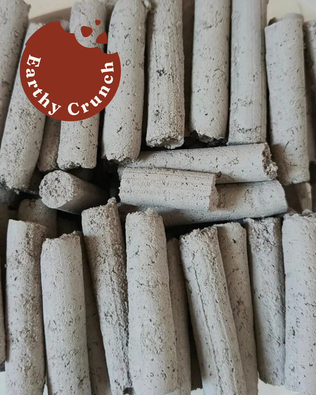 Dark Smoky Sticks - Deep Smoky Indian Clay treats from Rose Clay (Edible Clay Treats)