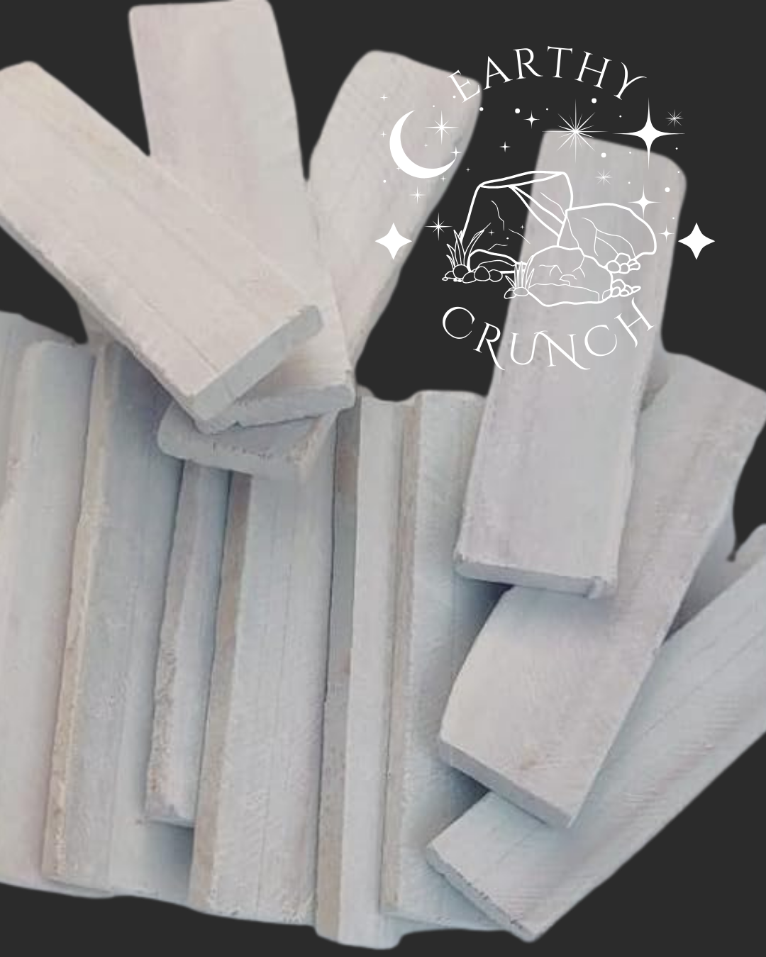 Thick White Slate Bars - Edible Shale stone for Pica/ Geophagia