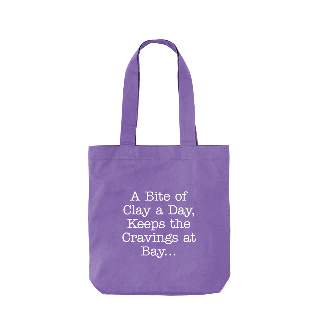 Violet Printed Bag
