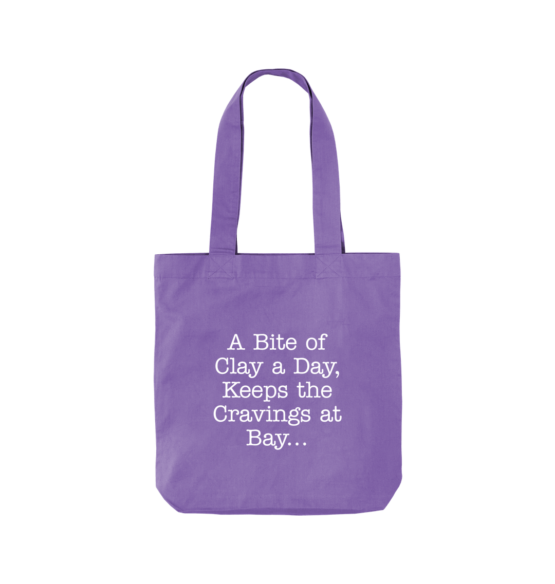 Violet Printed Bag