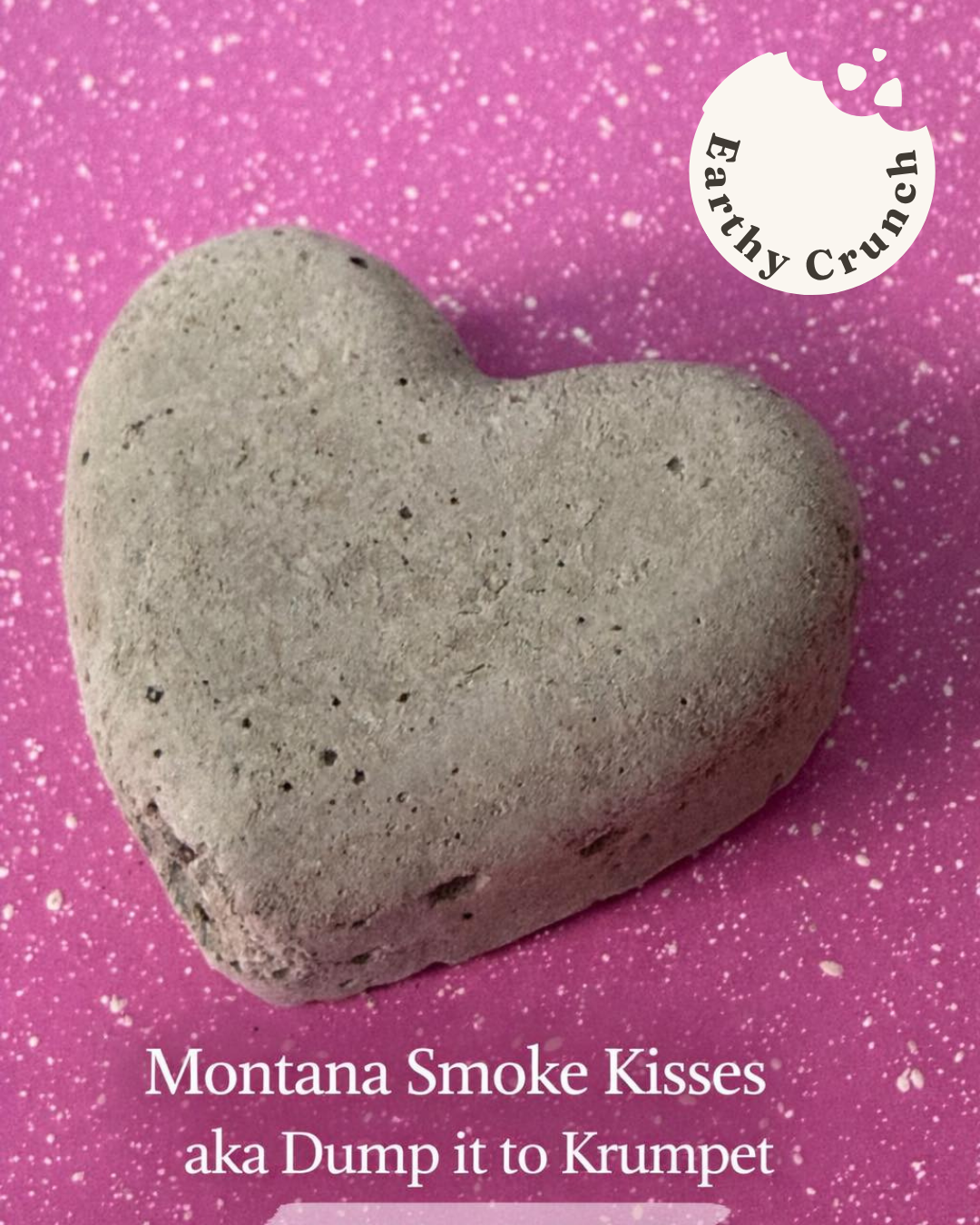 Montana Smoke Kisses - Heart-shaped Edible American Clay Treats