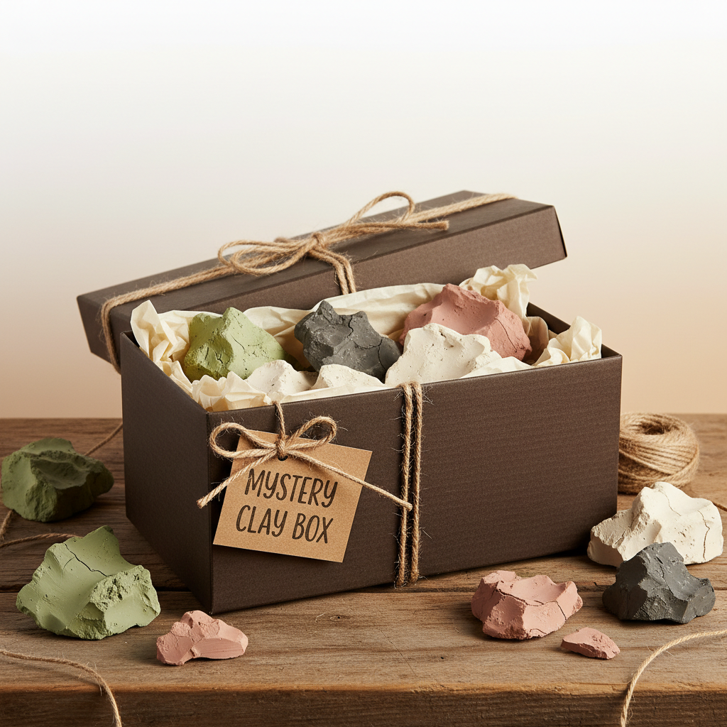 "Surprise" Edible Clay Subscription - Full-sized products, samples, gifts and more...